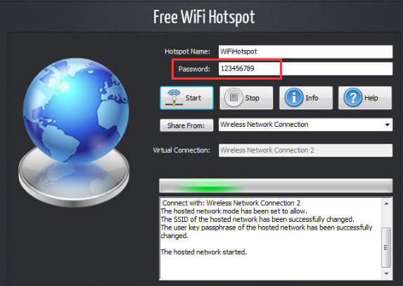 Free WiFi Hotspot Password