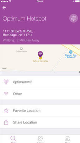 Optimum WiFi Hotspot Finder