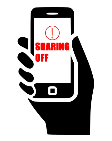 Turn Off Sharing